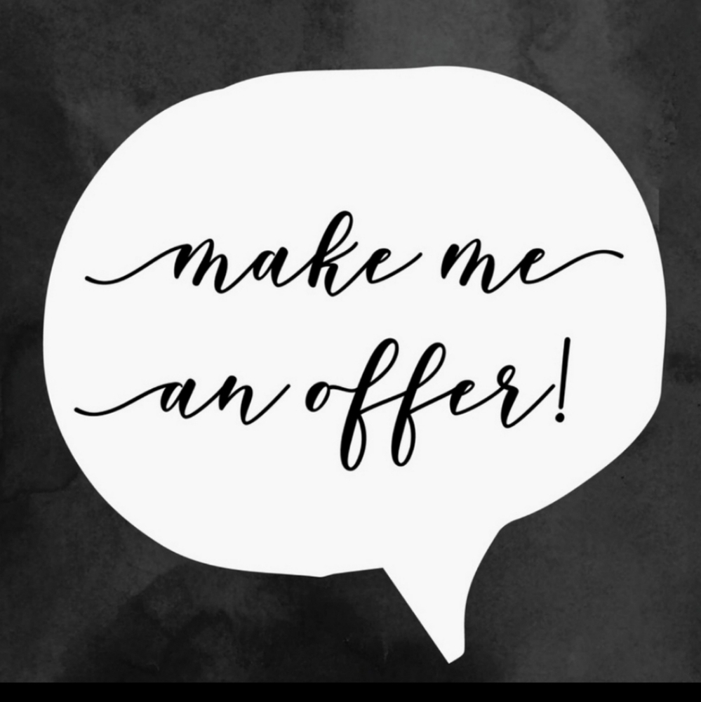 NAME YOUR PRICE TODAY ONLY! 1/28-1/31 ACCEPTING ALL OFFERS!!!!!